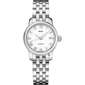 MIDO 美度 Baroncelli 羅馬機械女錶-25mm  M0390071101300