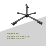 【Treewalker 萊茂】四角雙用鐵傘座 (顏色隨機), , large