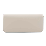TORY BURCH Eleanor 大標誌牛皮肩背鍊包/手拿包/奶油白, , large