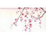 日本製【コスモ】短門簾《垂枝梅》, , large