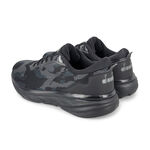 DIADORA迪亞多那 寬楦迷彩避震跑鞋 男鞋 男運動鞋 慢跑鞋 反光 透氣 耐用 編織 吸震 厚底 緩震 止滑 黑 灰, , large