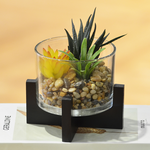 ARTIFICIAL FLOWER IN GLASS , , large
