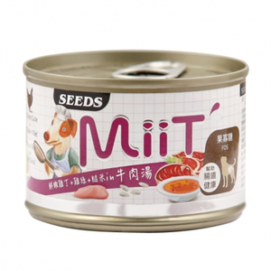 【拉拉寵物小舖】seeds 惜時 狗罐頭 MiiT 有雞愛犬機能湯罐 170g