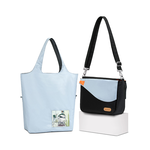 Eco-friendly Crossbody bag & tote bag Two-in-one, Reversible yoyo bag (Forest), , large