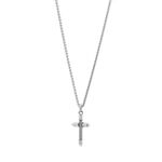 CHARRIOL 夏利豪 CELTIC 十字架鋼索項鍊-小 08-101-1282-2, , large