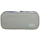 力大牌ABEL 擴充式隨行筆帶收納袋(08702)  灰藍/粉藕粉藕, , large