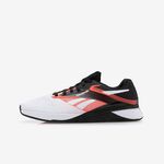 Reebok Nano X4 男 訓練鞋 多功能 運動 健身 重訓 支撐 透氣 緩震 白黑橘 [100074684], , large