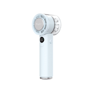 FUNY Portable ice cube fan_Light Blue