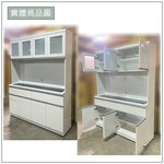 【唯熙傢俱】貝拉白色5尺餐櫥櫃, , large