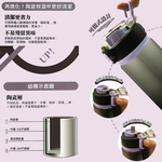 晶鑽316不鏽鋼陶瓷運動彈跳保溫杯-750cc-2支, , large