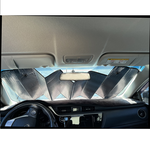【CAR WAY夏季涼品】加厚雙面雙氣泡遮陽板休旅車專用1入(遮陽板 遮用遮陽), , large