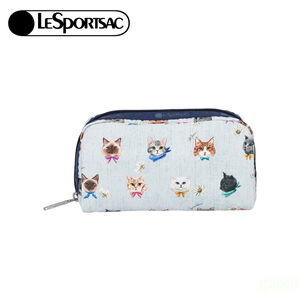 LeSportsac Rectangular Cosmetic 長形化妝包 送禮-晴空貓語