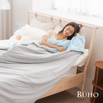 BUHO "Gray" Frozen Ice Yarn Bamboo Fiber Quilt - Single 150x200cm, 蔚灰, large
