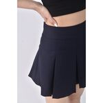 (S) 【安于晴Charlene私服】質感百褶藍色短裙二手衣, , large