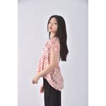(S) max co純桑蠶絲粉色短袖上衣二手衣, , large
