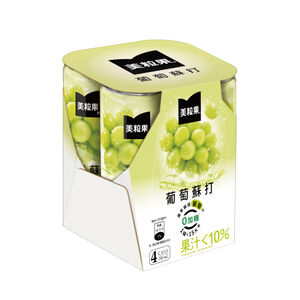 美粒果零加糖葡萄蘇打330ml
