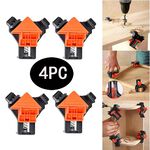 Woodworking right-angle clamp 90 degrees, , large