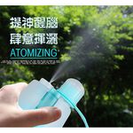 金德恩 GS MALL 400ml 運動噴霧杯 降溫水壺 兩用水壺 水瓶 噴水壺 水壺 噴霧水杯 補水降溫杯 隨身壺 降溫壺, , large
