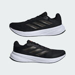Adidas Response 男 慢跑鞋 運動 跑鞋 緩衝 彈力 舒適 黑 白 [IH6009], , large