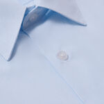 范倫提經典條紋307藍條短袖襯衫, , large