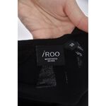 (S) iroo質感羊毛假兩件黑色長袖上衣二手衣, , large