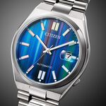 CITIZEN 星辰 TSUYOSA 七彩限定 情人節推薦款 青春撞色機械錶-電視TV NJ0151-53W, , large