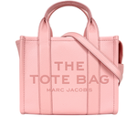 MARC JACOBS THE LEATHER TOTE 粒面皮革小款托特包/蝴蝶結粉, , large