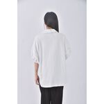 (M) gozo白色長袖上衣二手衣, , large