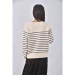 (M) most standing韓牌質感圓領杏色長袖上衣二手衣, , large