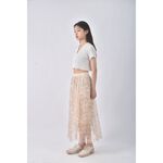 (S) 質感黃色長裙二手衣, , large