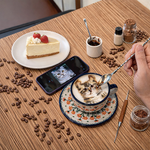 [巴果果]不鏽鋼糖漿 滴匙葉型勺頭 雞尾酒裝飾匙 SPCB-02, , large