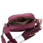 LeSportsac MINI PHONE CROSSBODY 迷你手機袋 手機包-紫紅菱形紋, , large