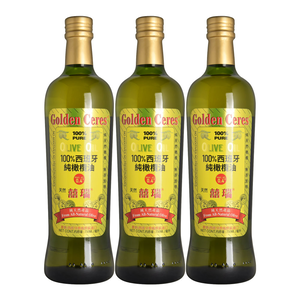 【囍瑞 BIOES】純級 100% 純橄欖油 (750ml)*3瓶
