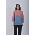 (XL) glory21珍珠拼色粉色短袖上衣二手衣, , large