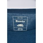 (S) roots藍色長袖上衣二手衣, , large