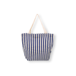 【TAYLORS】Korean style summer striped canvas tote bag
