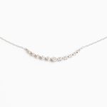 【18K金天然真鑽】A'jane 18K白金 璀璨序列 排鑽項鍊 A032503-002, , large