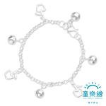 【童樂繪金飾】兒童純銀手鍊 果然平安 (彌月銀飾 滿月禮 寶寶足銀), , large