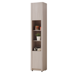 【唯熙傢俱】馬修斯橡木白1.2尺書櫃, , large