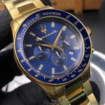 [星晴錶業]MASERATI手錶,44mm,R8873640008寶藍色錶面寶藍錶殼金色精鋼錶帶款, , large