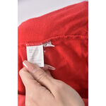 (XL) 棉質抽繩紅色長褲二手衣, , large