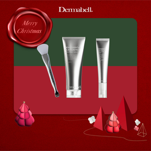 聖誕限定 [韓國儷人閣] DERMABELL德瑪貝爾 ★水光女神組★ (德瑪貝爾潤肌水光霜+水光膠原撕拉面膜)贈DERMABELL紀念版輕旅收納袋
