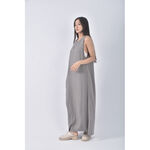 (M) zara質感無袖灰色洋裝二手衣, , large