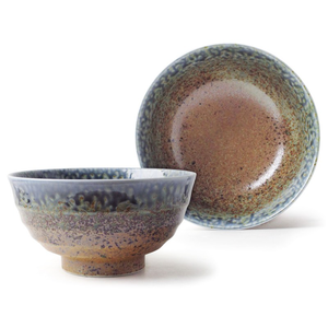 [豐名日本餐具] 5.5多用井 棕藍 / H5-55TYB