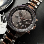 [星晴錶業]MASERATI手錶,44mm,R8873640021古銅色錶面古銅色錶殼金銀相間精鋼錶帶款, , large