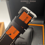 [星晴錶業]GiorgioFedon1919手錶,46mm,GF00056內容錶面銀錶殼深黑色真皮皮革錶帶款, , large