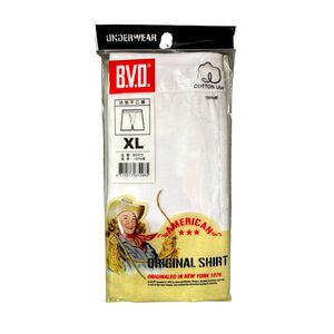 BVD純棉平口褲-XL