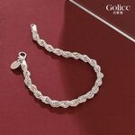 【Gulicc】古莉可 手鍊 歐美流行麻花紐繩手鍊4MM, , large