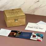 【BUCKINGHAM】Rum Fruit Cake in Wooden Gift Box, , large