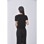 (S) uniqlo黑色上衣二手衣, , large